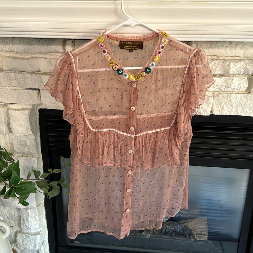 Varun Bahl Anthropologie top